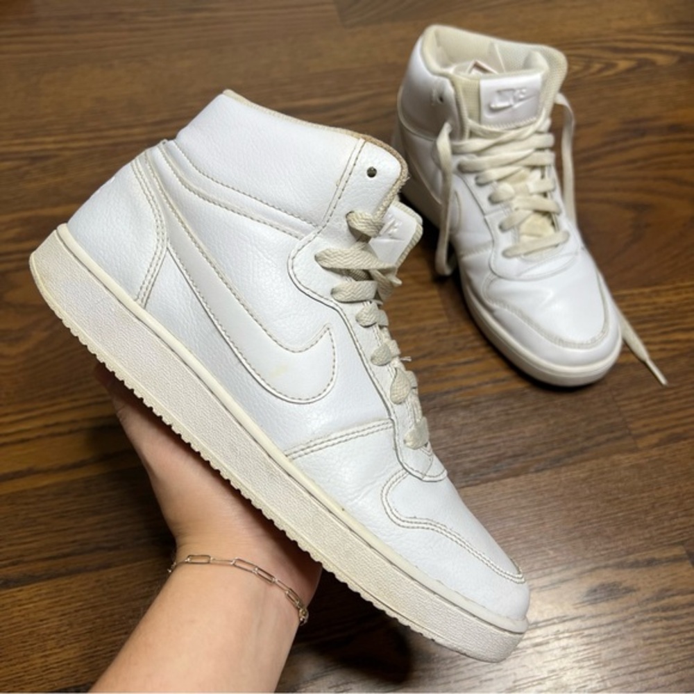 Nike Ebernon Mid 'Triple White‘ size Men’s 8